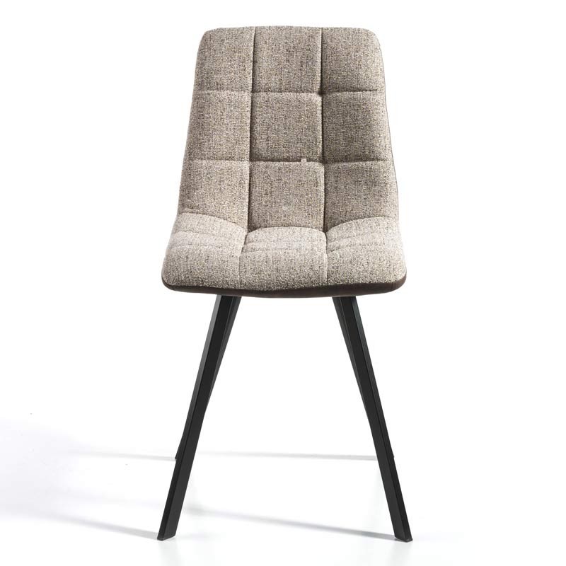 Silla beige Delta trasera ecopiel marrón Silla beige Delta trasera ecopiel marrón