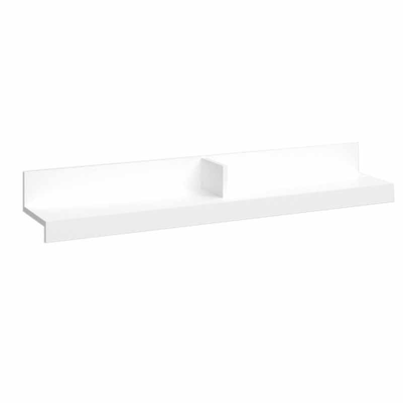 Estante Argos color blanco mate 16x120x23 cm Estante Argos color blanco mate 16x120x23 cm