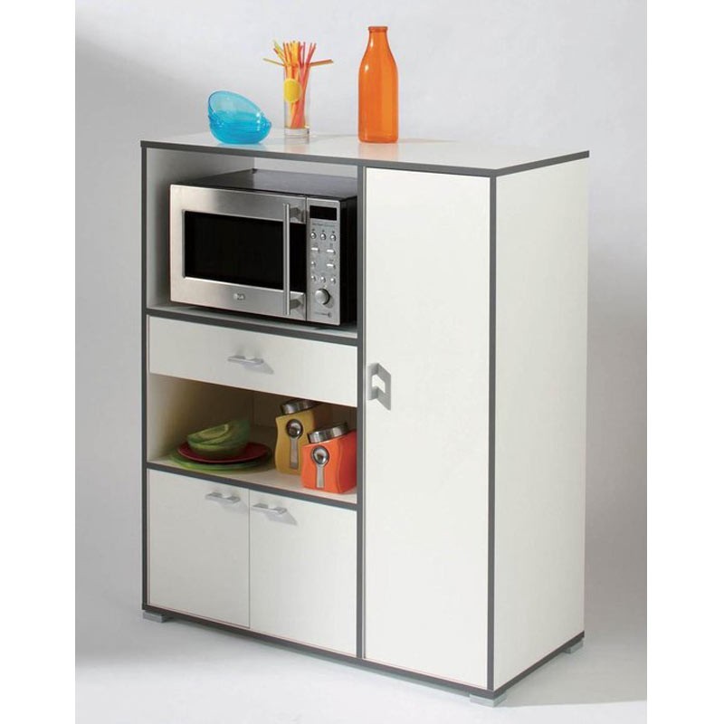 Miroytengo Composición 3 armarios auxiliares Color Blanco Multiusos  despensa Cuarto Colada Productos Limpieza almacenaje : .es: Hogar y  cocina