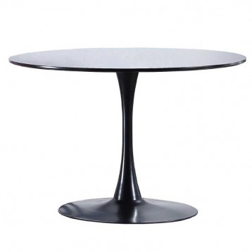 Mesa redonda Gina negra comedor cocina_portada
