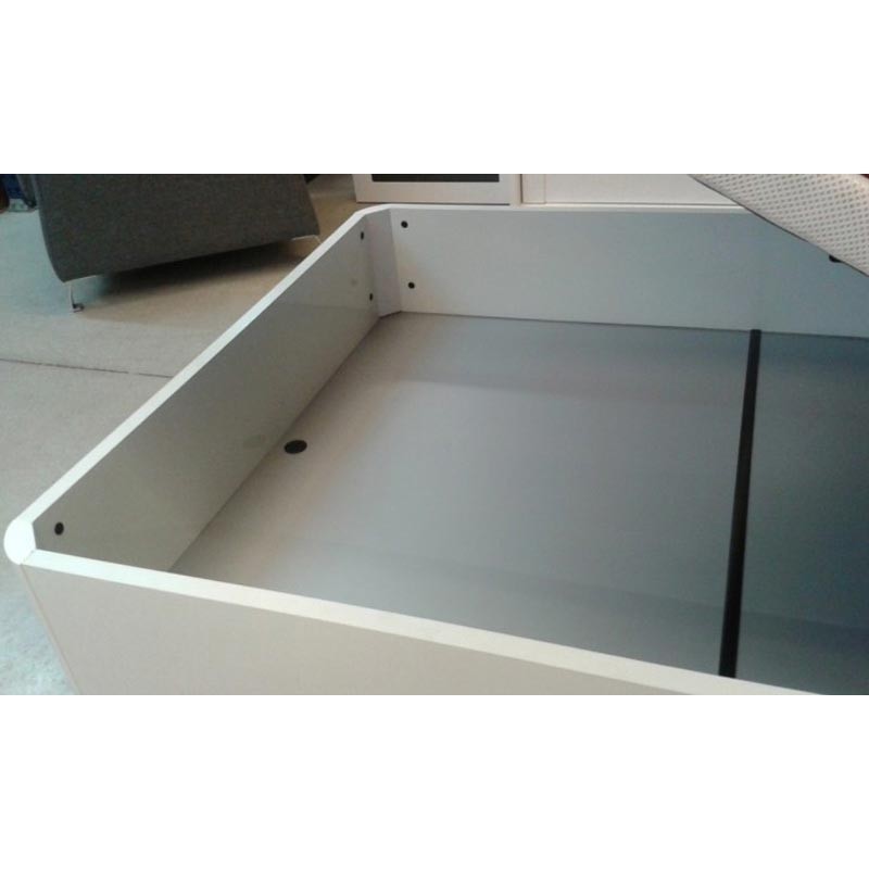 Cama Canapé Base Tapizada Blanco Cama Canapé Base Tapizada Blanco