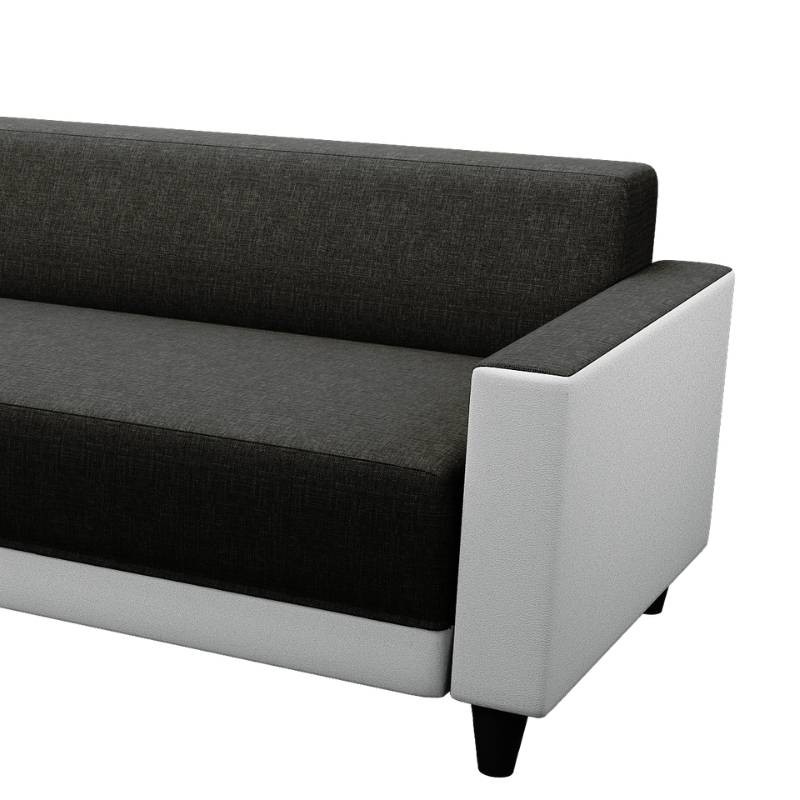 Chaise Longue 3 Plazas Blanco y Gris Miroytengo.es