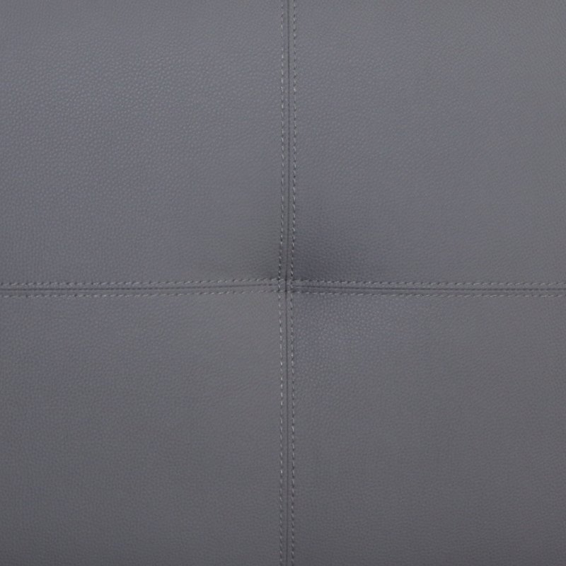 Cabecero de Cama Polipiel Gris 105 cm