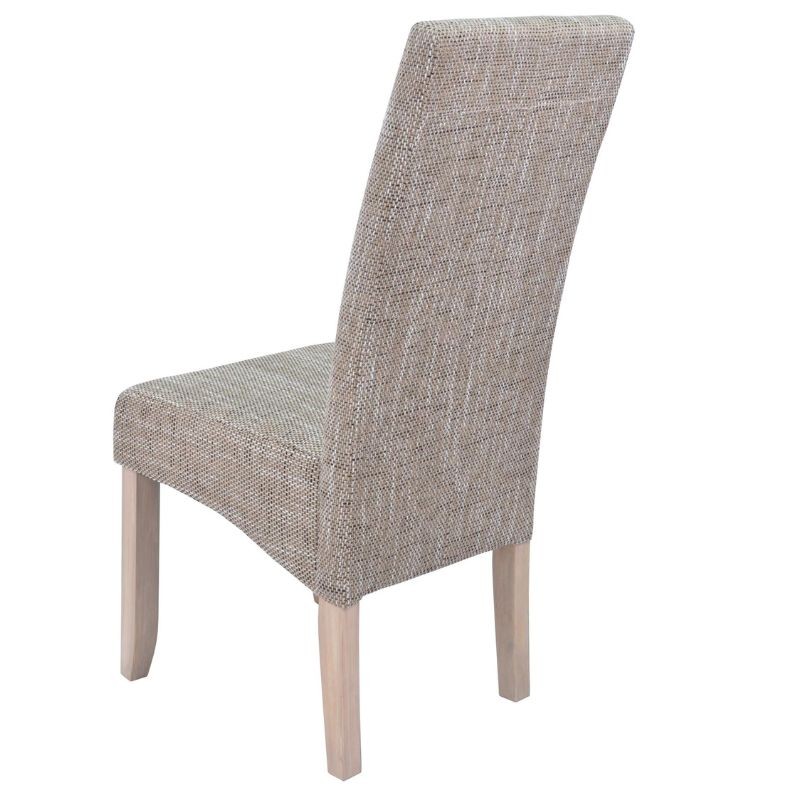 Silla Salón Comedor Moderna Color Arena Respaldo Alto Con Estructura De Pino Silla Salón Comedor Moderna Color Arena Respaldo Alto Con Estructura De Pino