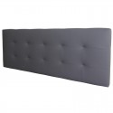 Cabecero Margot de Polipiel Color Gris Cama 150 cm