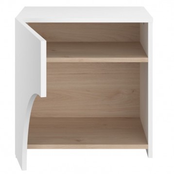 Mesita Noche Arabia Color Blanco  3