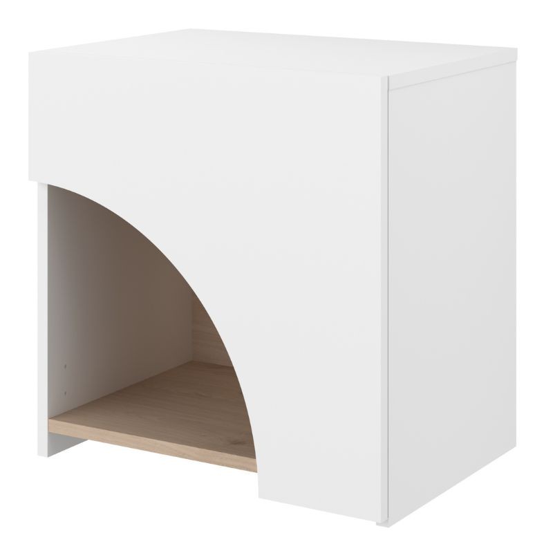 Mesita Noche Arabia Color Blanco 5