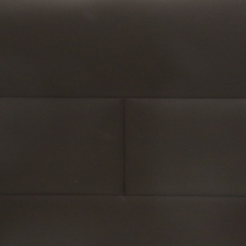 Cabecero Ladrillo Tapizado Cube Mini Color Marrón-textura