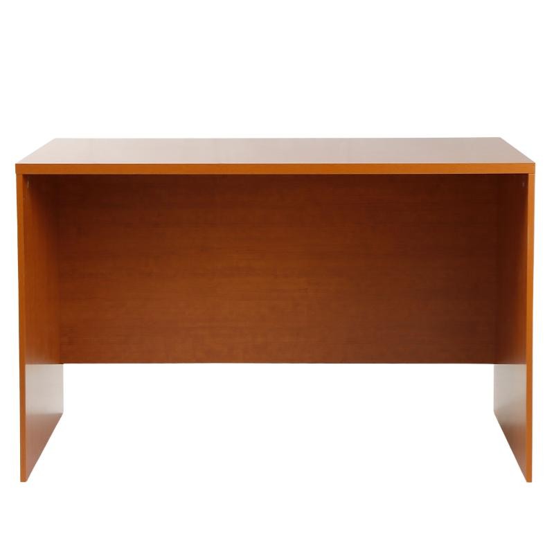 Mesa Escritorio Clásica con cajonera color Cerezo 120 cm_escritorio centrado