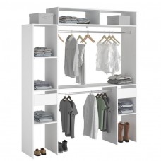 Vestidor Modular Custom Opción C+F Blanco 178x203 cm Vestidor Modular Custom Opción C+F Blanco 178x203 cm