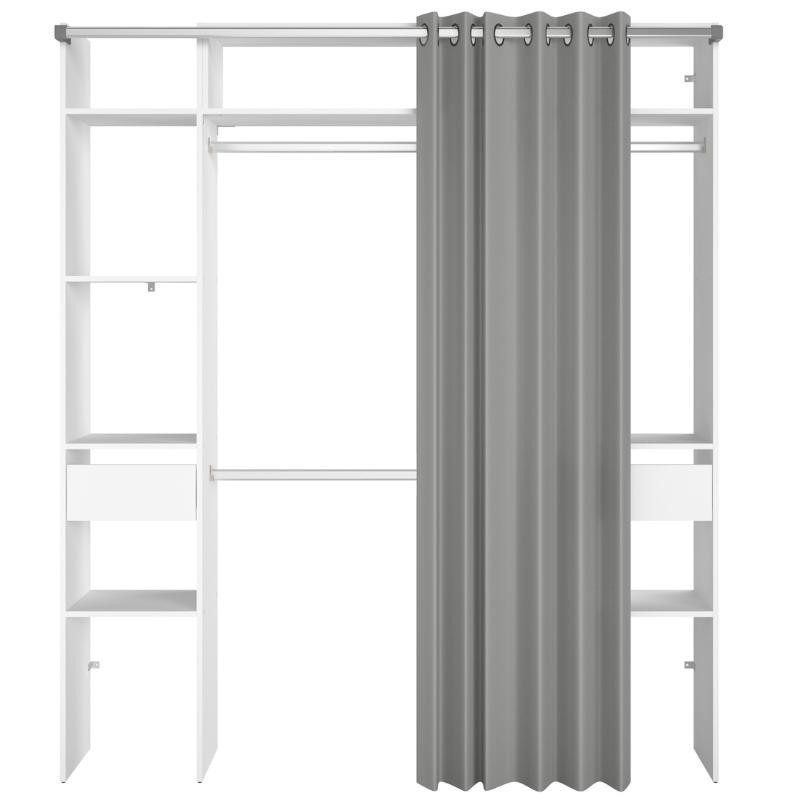 Vestidor Modular Custom Opción F+G_imagen centrada Vestidor Modular Custom Opción F+G_imagen centrada