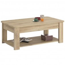 Mesa De Centro Fija City en color Roble Kronberg 110x63 cm Mesa De Centro Fija City en color Roble Kronberg 110x63 cm