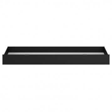 Cajón Bajo Cama De Matrimonio Lampe Color Negro Stipple_frontal