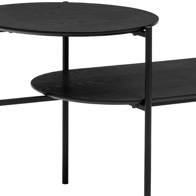 Mesa centro Kemi 2 alturas negra_Detalle_2 Mesa centro Kemi 2 alturas negra_Detalle_2