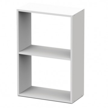 Escritorio Turín y estanterías color blanco_Estantería_2