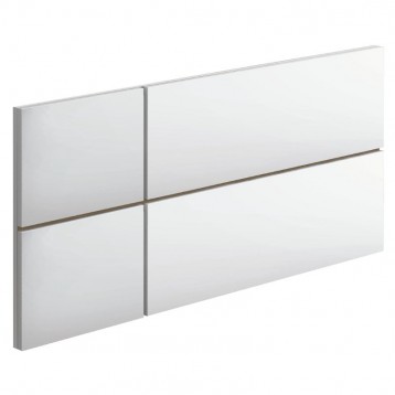 Pack cabecero juvenil y mesitas Nova Blanco Mate_Cabecero