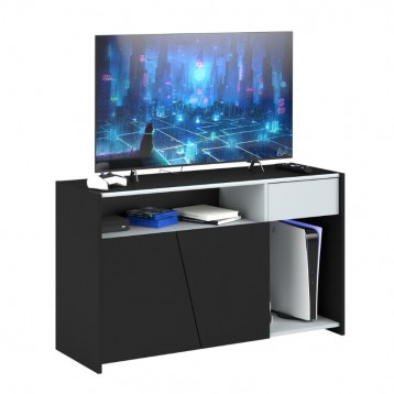 Mueble TV TexGen Color Negro 113x67x40 Cm_3