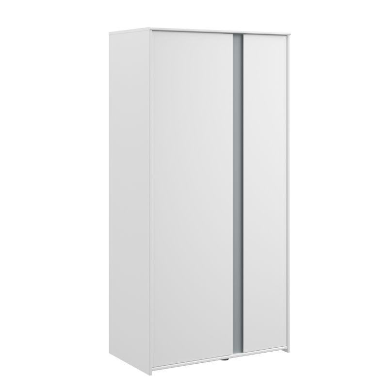 Pack Dormitorio Juvenil Germain Color Blanco (Cama, Cajones Inferiores, Cómoda, Mesita de Noche, Armario, Escritorio)_5