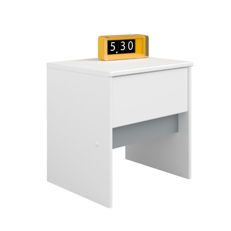 Pack Dormitorio Juvenil Germain Color Blanco (Cama, Cajones Inferiores, Cómoda, Mesita de Noche, Armario, Escritorio)_6