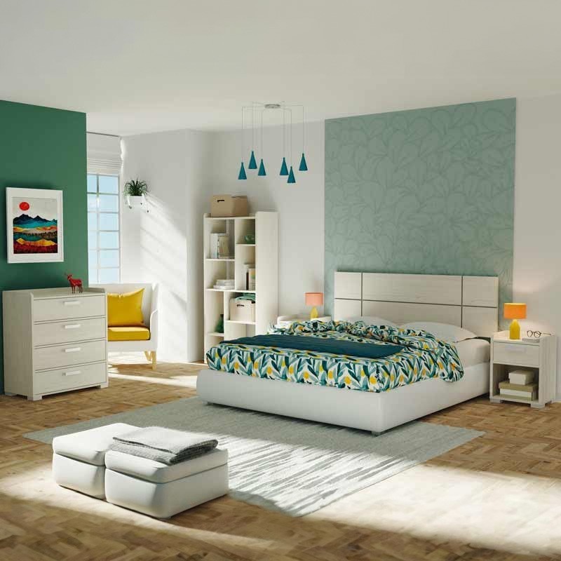 Mesita de noche Maka color pino_Ambiente Mesita de noche Maka color pino_Ambiente
