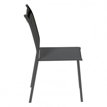 Silla Exterior Essentia Apilable Color Gris Antracita_4