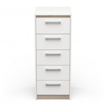 Sinfonier Blanco 5 Cajones Watson 40x107Cm_1