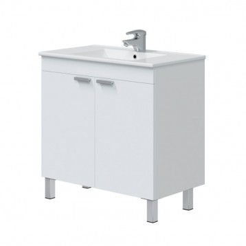 Pack Atenea Blanco Brillo Lavabo y Columna_Lavabo_1