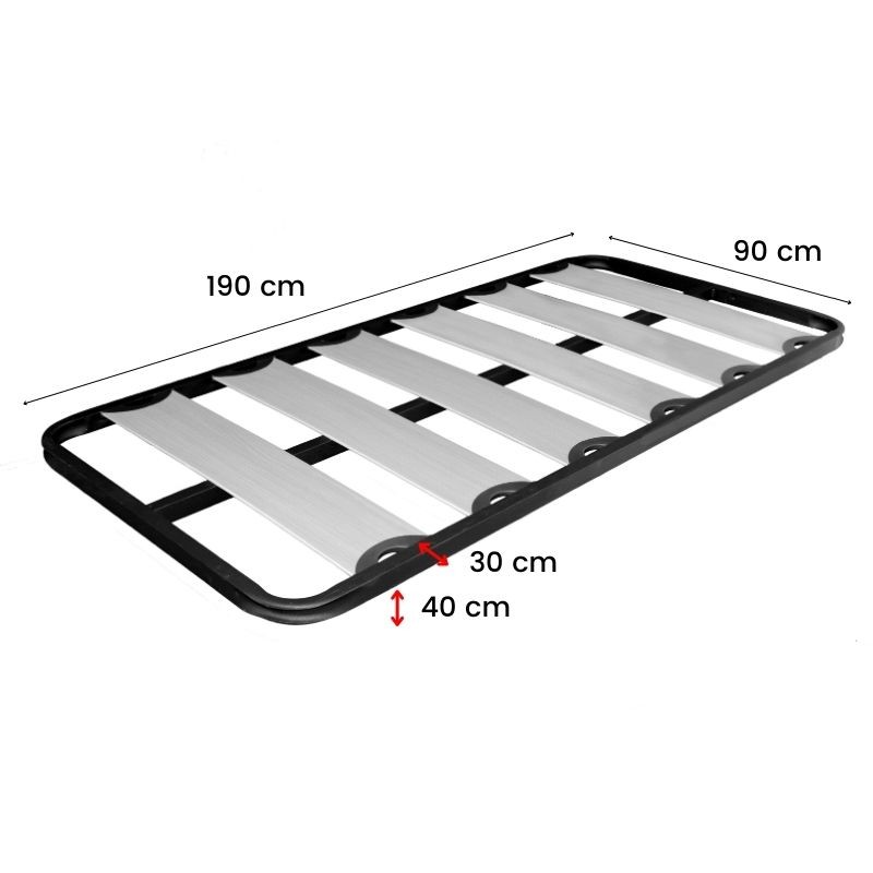 Somier de Láminas balda ancha 40X30 mm (Sin patas) Somier de Láminas balda ancha 40X30 mm (Sin patas)