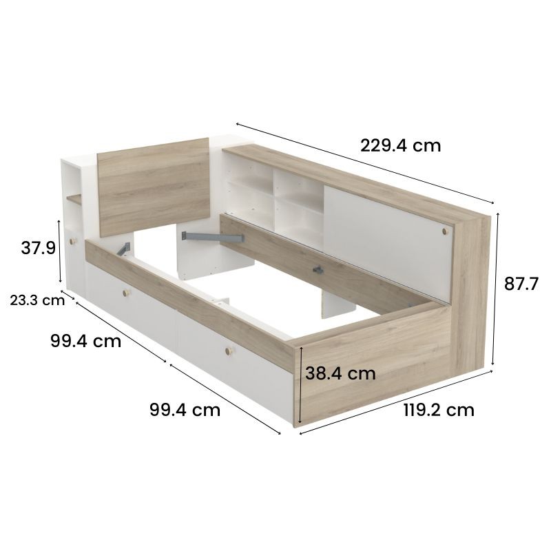 Cama Life_medidas Cama Life_medidas