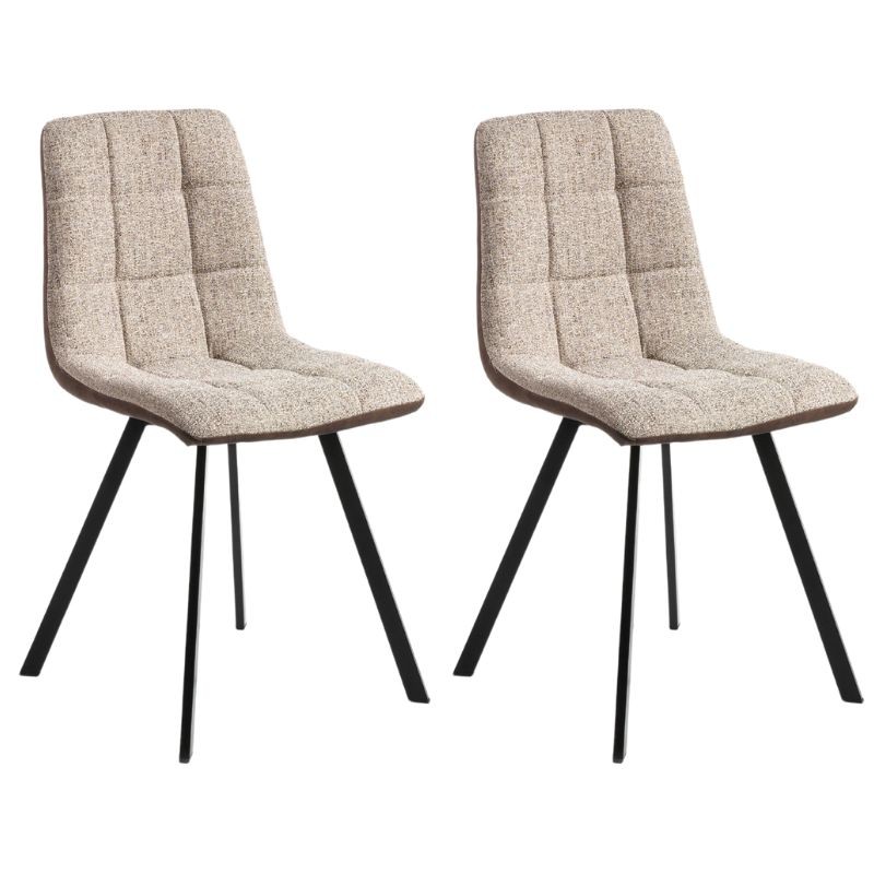 Silla beige Delta trasera ecopiel marrón Silla beige Delta trasera ecopiel marrón