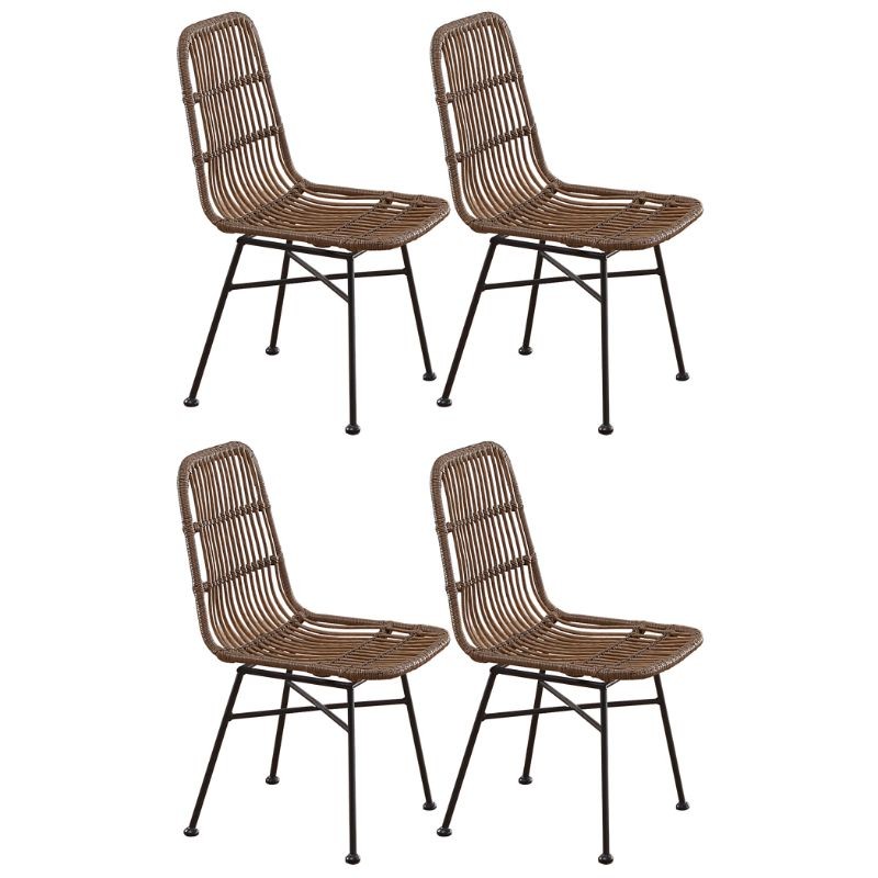 Silla Comedor Thai de rattán