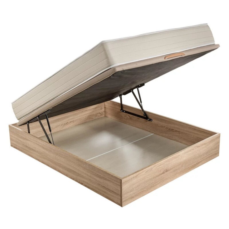 Pack Canapé Gred + Colchón Viscoelástico Color Roble