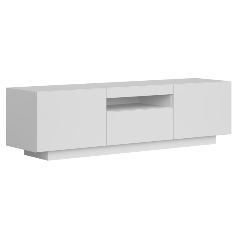 Mueble Tv Sami en Color Blanco Mate 150 cm