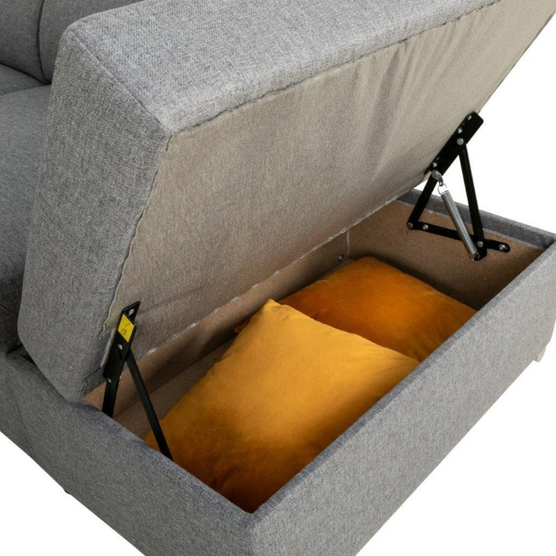 Sofá Cama Chaise Longue Rinconero Daitana con Arcón 260 cm