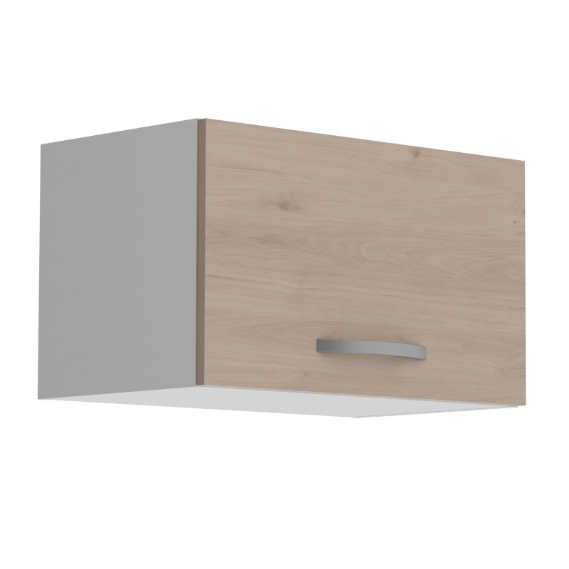 Cocina Modular Eko 8 Muebles Color Roble Jackson y Blanco Mate 240 cm Cocina Modular Eko 8 Muebles Color Roble Jackson y Blanco Mate 240 cm