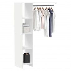 Vestidor de Pared Barbara Color Blanco Mate 123x180 cm