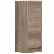 Columna De Baño Auxiliar Suspendida Color Roble Nordik 30x74 cm