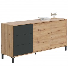 Aparador 154 cm Roble Gris