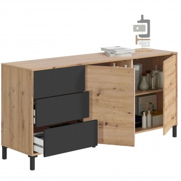 aparador Brooklyn abierto 2