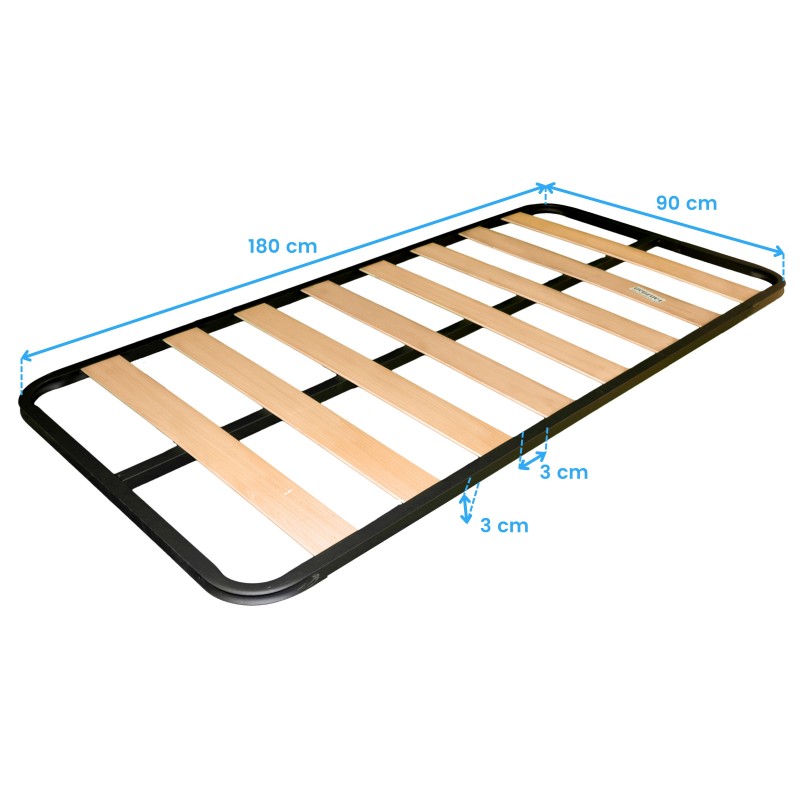 Somier de Tubo 30x30 mm (Sin Patas) Somier de Tubo 30x30 mm (Sin Patas)