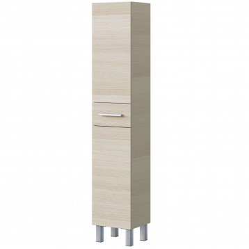 Columna de Baño Athenea 2 Puertas Roble 35x182 cm