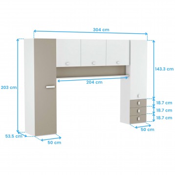 armario Tidy cotas 10