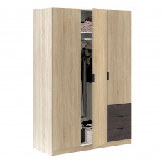 Armario ropero Andy 3 puertas 3 cajones 121x180 cm Armario ropero Andy 3 puertas 3 cajones 121x180 cm
