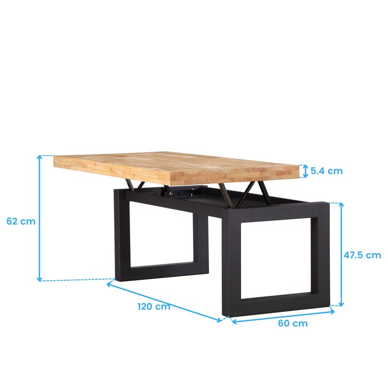 mesa centro Loft cotas 6