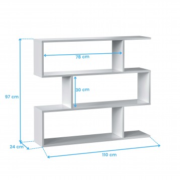 estantería Athenas cotas 8