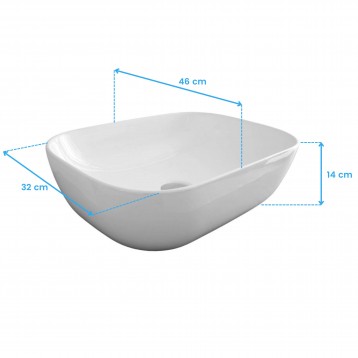 lavabo ceramico cotas 8