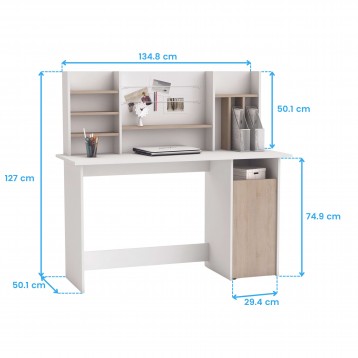 escritorio altillo cotas 8