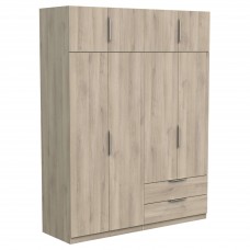Armario Dormitorio Ghost 2 Cajones y 8 Puertas Roble Kronberg 158x51 cm Armario Dormitorio Ghost 2 Cajones y 8 Puertas Roble Kronberg 158x51 cm