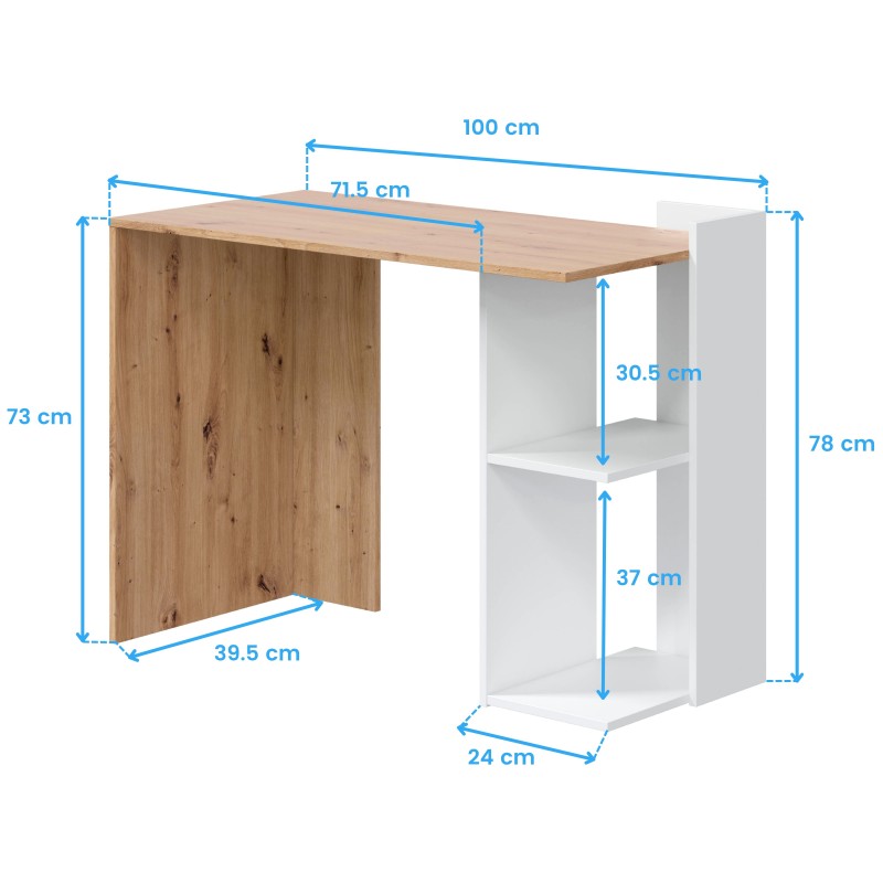 mesa escritorio Kenia cotas 5 mesa escritorio Kenia cotas 5
