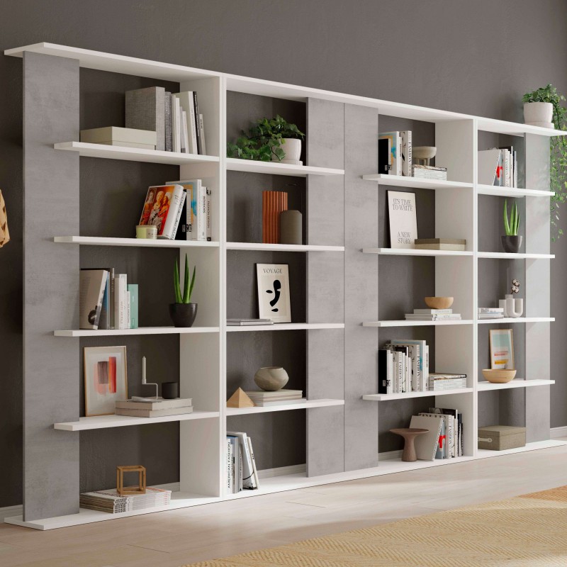 estantería moderna ambiente 7